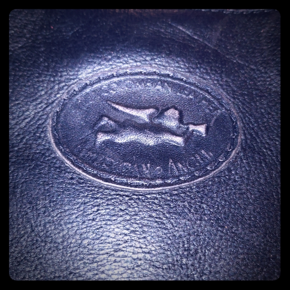 American Angel purse black leather shoulder bag